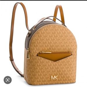 Michael KORS Brand new w/ tags limited edition Jessa backpack brown / acorn bag